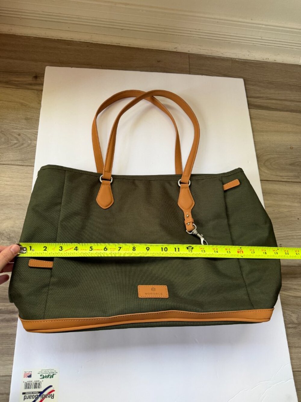 Nordace Siena Pro Tote Bag Grande in Olive - Picture 4 of 8